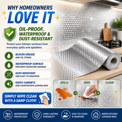 🔥Kitchen Backsplash Stickers Wallpaper