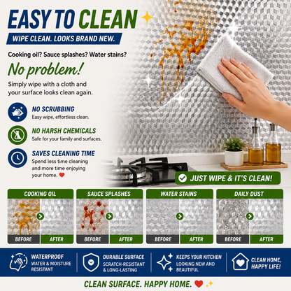 🔥Kitchen Backsplash Stickers Wallpaper