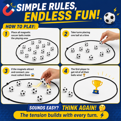 ⚽ Magnetic Soccer Ball Game