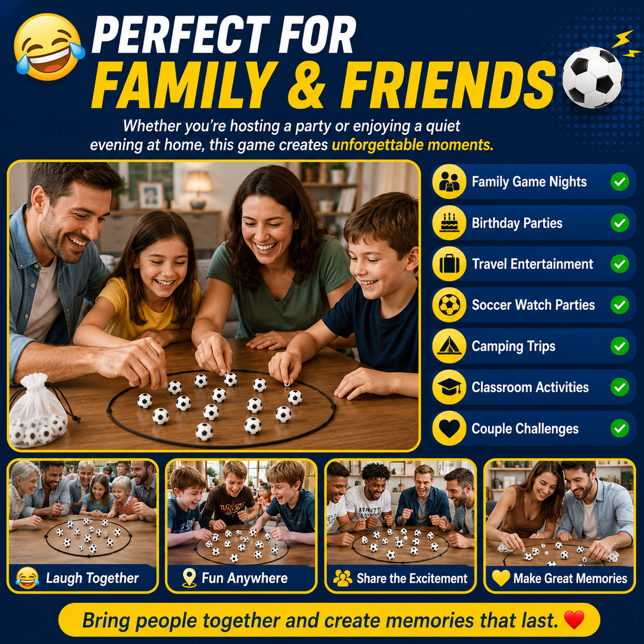 ⚽ Magnetic Soccer Ball Game