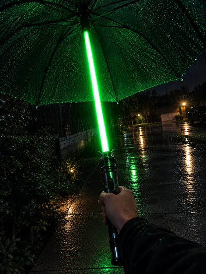 ⚡🌂 Glowing Umbrella – LED Light-Up Sword-Style Umbrella , Futuristic Rain Gear & Unique Gift for Sci-Fi Fans 🎁
