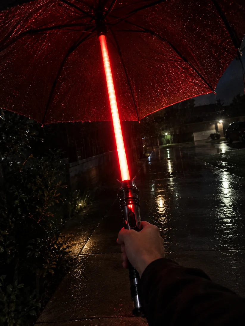 ⚡🌂 Glowing Umbrella – LED Light-Up Sword-Style Umbrella , Futuristic Rain Gear & Unique Gift for Sci-Fi Fans 🎁