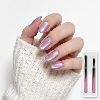 ✨ Salon Cat-Eye Gel Nail Pen 💅 – Magnetic Shine at Home
