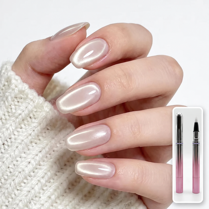✨ Salon Cat-Eye Gel Nail Pen 💅 – Magnetic Shine at Home