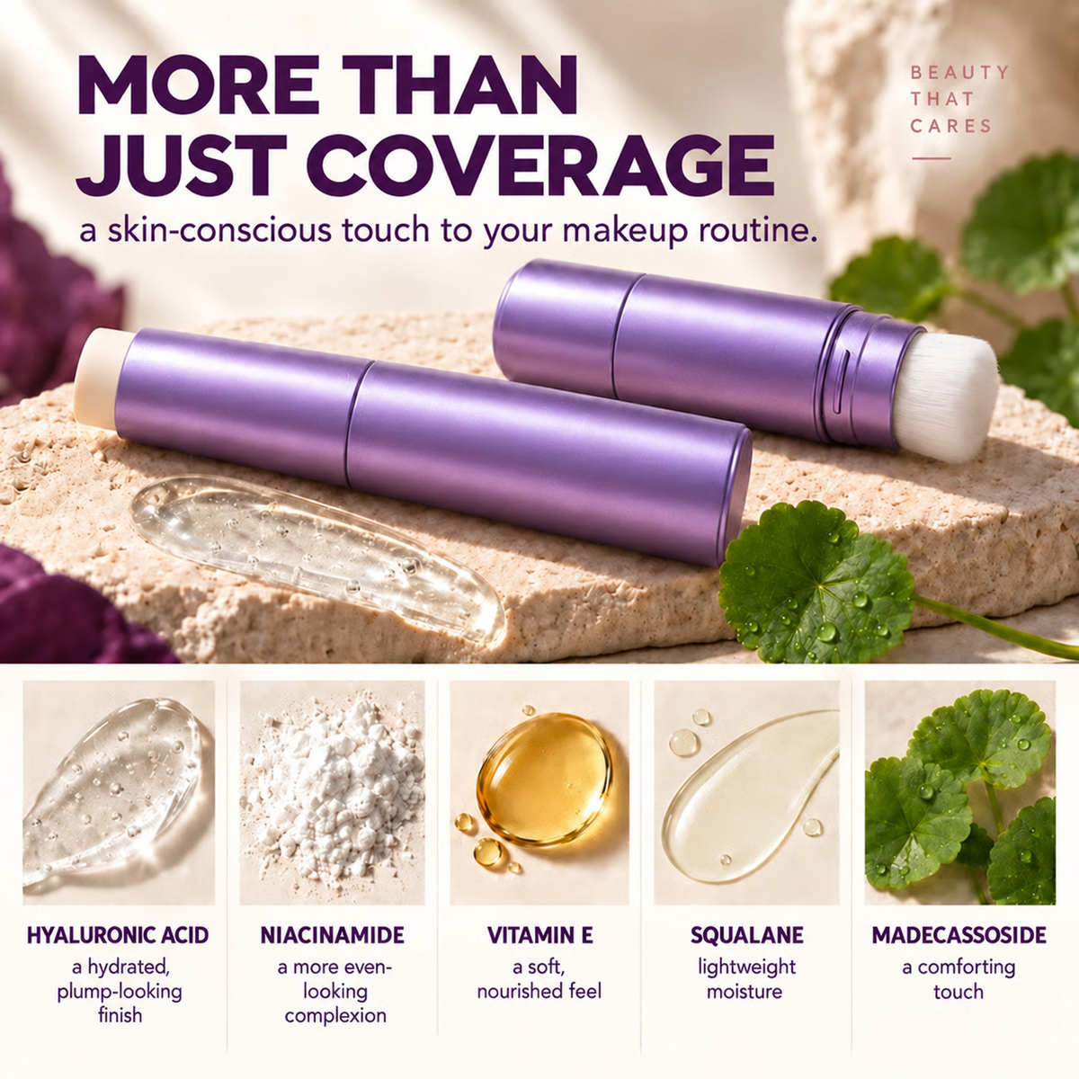 🔥LAST DAY: BUY 1 GET 1 FREE🌸Changing Foundation Stick – The stick that makes mature skin glow again