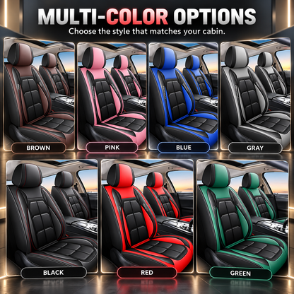 🏎️ AeroLuxe 5-Seater Universal Leather Car Seat Cover Set