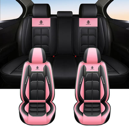 🏎️ AeroLuxe 5-Seater Universal Leather Car Seat Cover Set