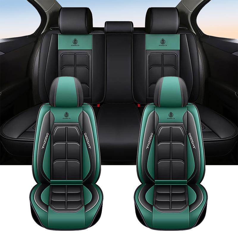 🏎️ AeroLuxe 5-Seater Universal Leather Car Seat Cover Set
