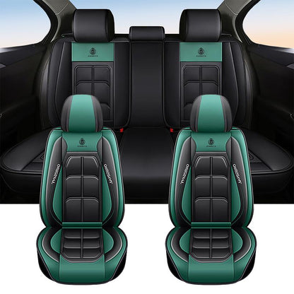 🏎️ AeroLuxe 5-Seater Universal Leather Car Seat Cover Set