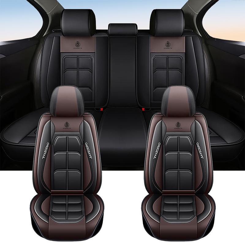 🏎️ AeroLuxe 5-Seater Universal Leather Car Seat Cover Set