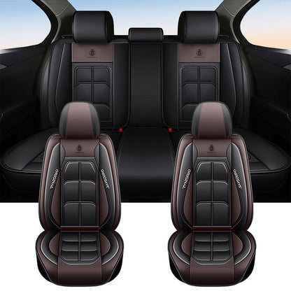 🏎️ AeroLuxe 5-Seater Universal Leather Car Seat Cover Set