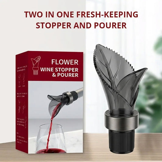 🍾2-in-1 Petal Wine Cork