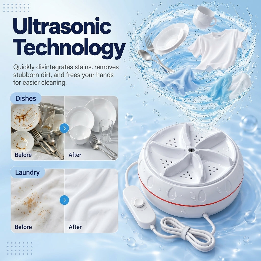 Ultrasonic cleaning technology