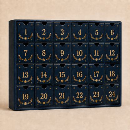 🔥LAST DAY 49% OFF-🐮 24 Days of 3D Highland Cow Advent Calendar