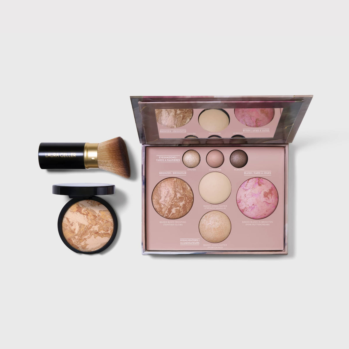 Laura Geller Baked Starter Kit in Medium foundation shade