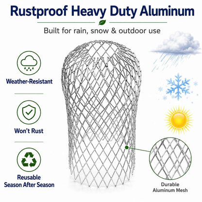 🍂 Flexible Aluminum Gutter Downspout Guards – Leaf & Debris Blockers