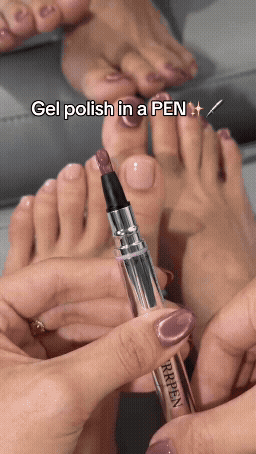 ✨ Salon Cat-Eye Gel Nail Pen 💅 – Magnetic Shine at Home