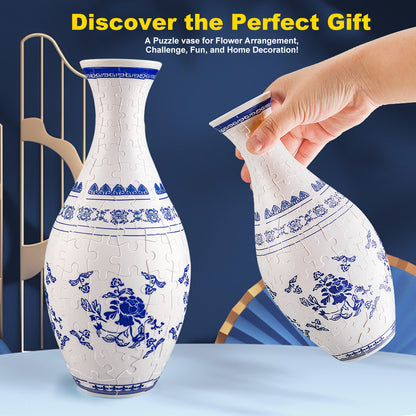 🌷 DIY 3D Puzzle Flower Vase 💐 | Build Your Own Beautiful Vase 🎁Best Gift For Your Kids