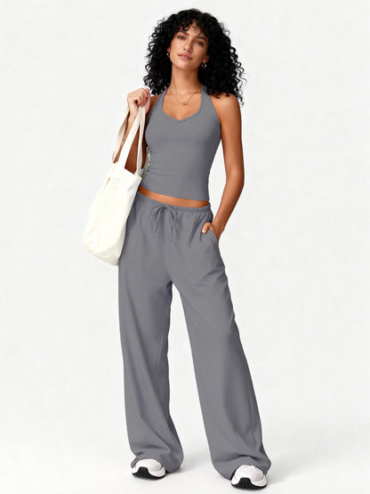 Women’s 2-Piece Athleisure Workout Outfit Set