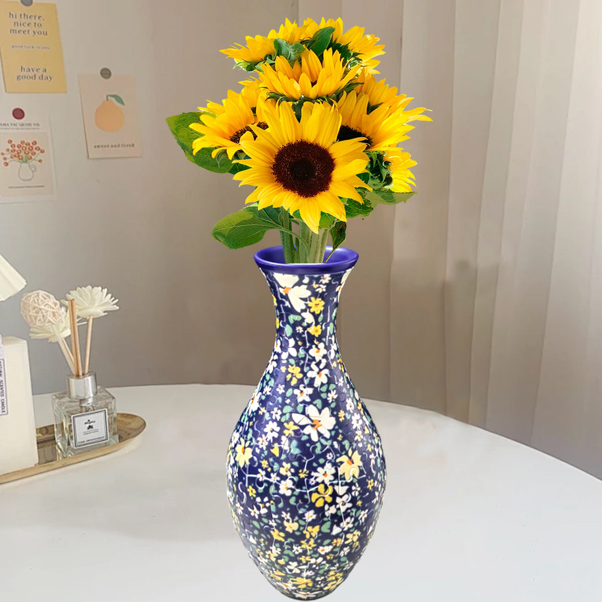 🌷 DIY 3D Puzzle Flower Vase 💐 | Build Your Own Beautiful Vase 🎁Best Gift For Your Kids