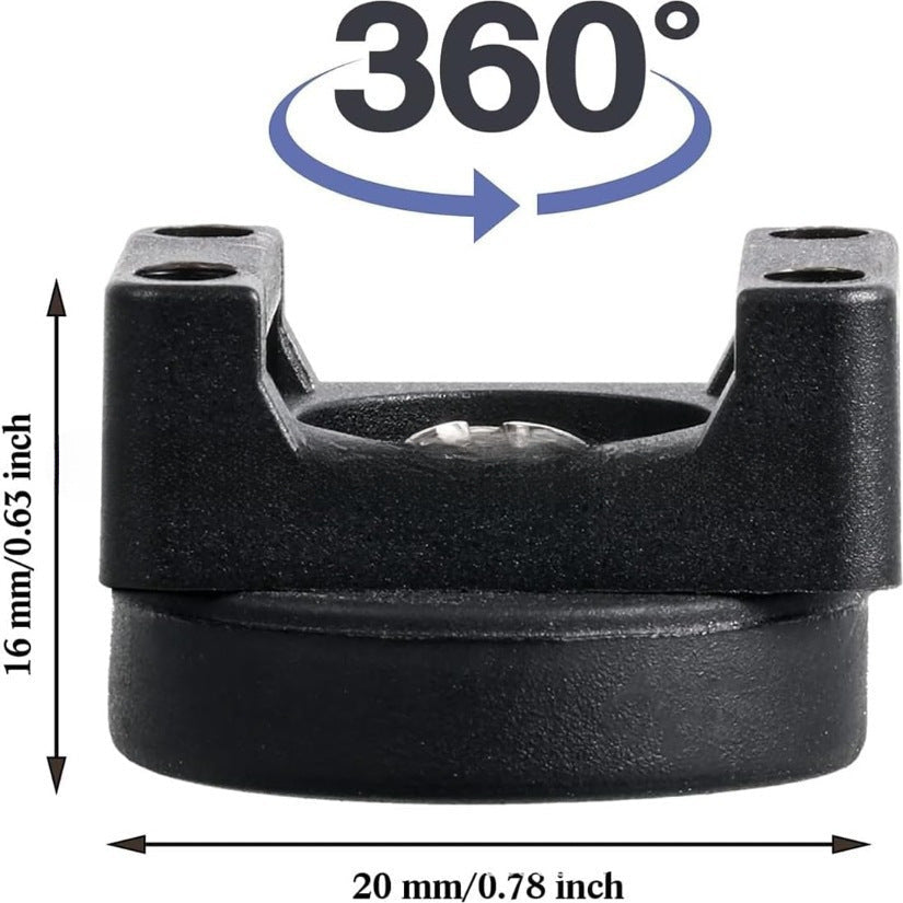 Heavy-Duty Magnetic Cable Tie Mounts – 10 Pack