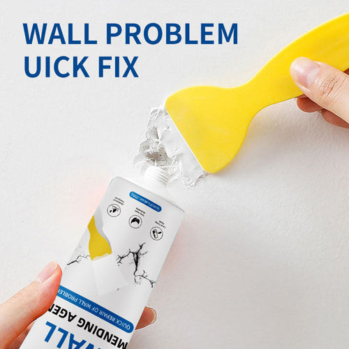 🧱 Wall Mending Agent, All-In-One Wall Repair Paste for Holes, Cracks &amp; Peeling Drywall