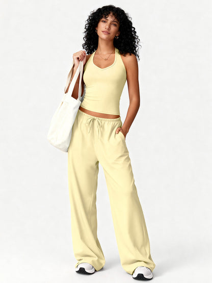 Women’s 2-Piece Athleisure Workout Outfit Set