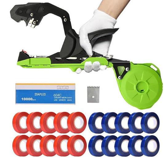 WORKPRO Plant Tying Machine | Garden Vine Binding Tool