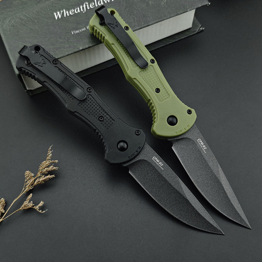D2 Steel Tactical Folding Pocket Knife for Outdoor EDC Camping