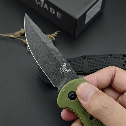 D2 Steel Tactical Folding Pocket Knife for Outdoor EDC Camping
