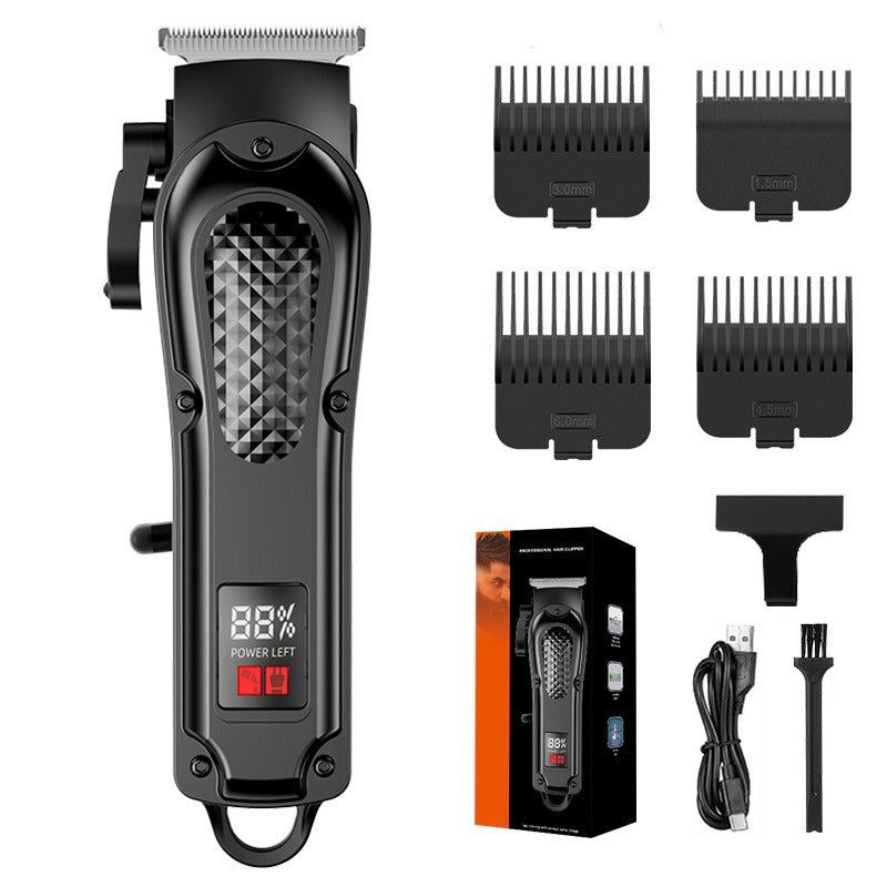 3-Piece Professional Hair Clipper & Trimmer Kit for Men