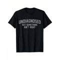 😂Short Sleeve Print Funny 'Undiagnosed But Something Ain't Right' Humor T-Shirt Casual Apparel