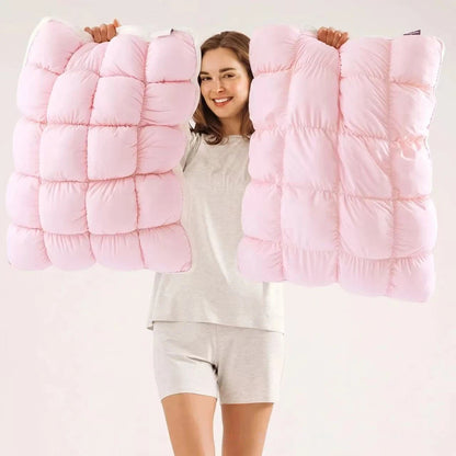 High-resilience fluffy French bread pillow