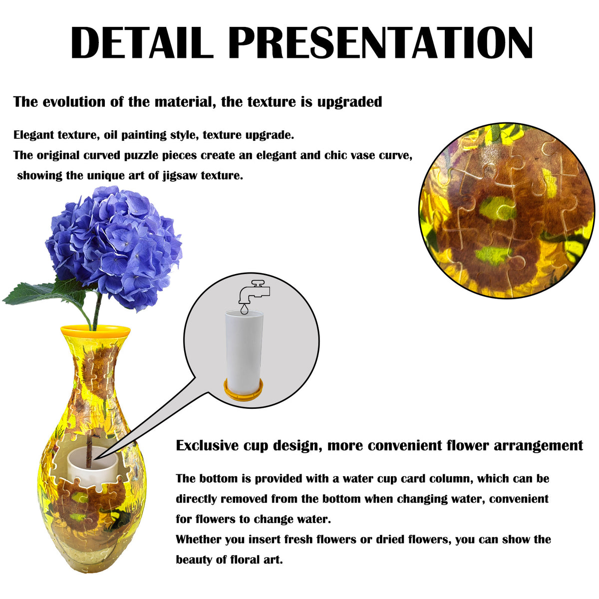 🌷 DIY 3D Puzzle Flower Vase 💐 | Build Your Own Beautiful Vase 🎁Best Gift For Your Kids