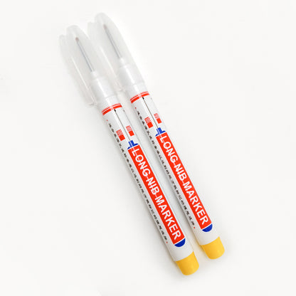 Extended Tip Marker Pen, Quick Dry Ink For Deep Hole Marking🎯
