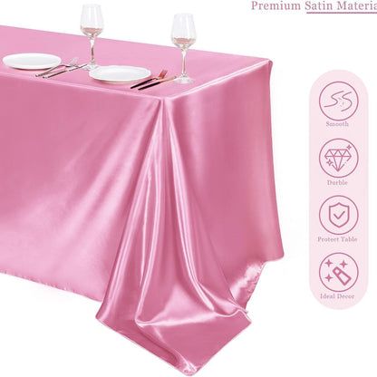 🤍 Premium Polyester Rectangle Tablecloth