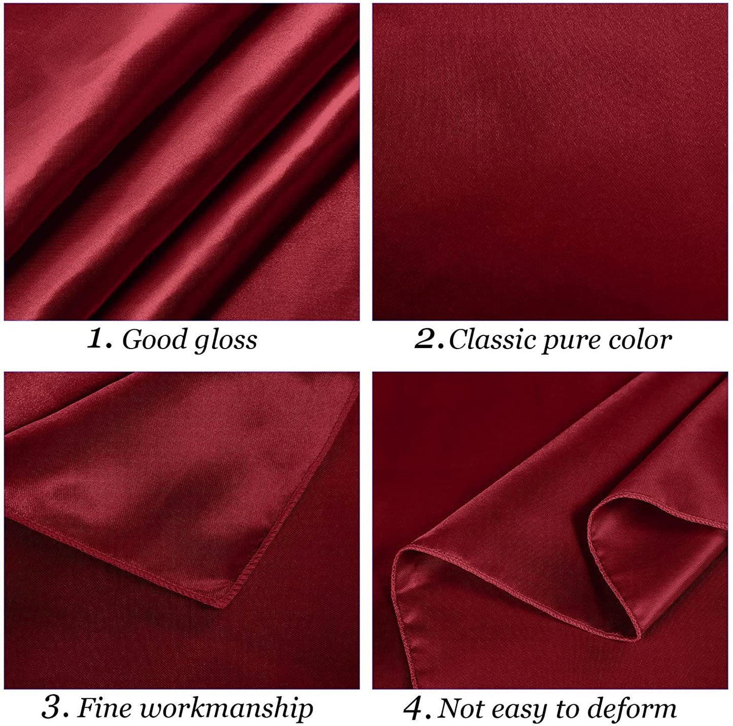 🤍 Premium Polyester Rectangle Tablecloth