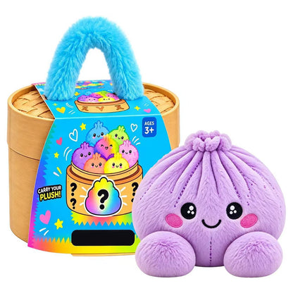🥟 Cute Dumpling Plush Surprise 🎁 | Super Soft & Huggable with Adorable Steamer Basket 💕
