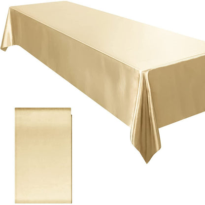 🤍 Premium Polyester Rectangle Tablecloth
