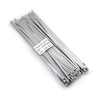 🔥Stainless Steel Cable Tie Gun with Metal Zip Ties