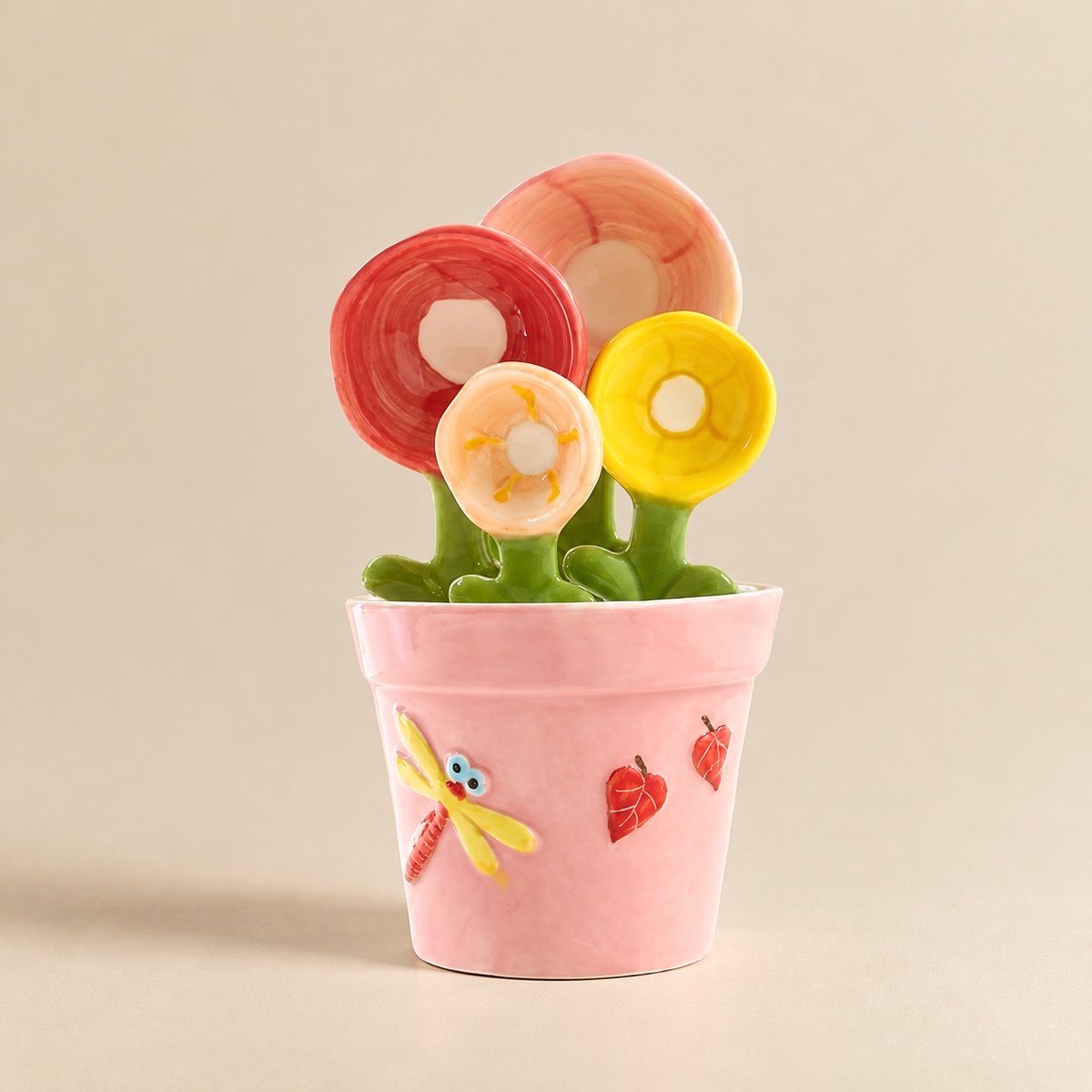 Petal Pot Measuring Spoons Set