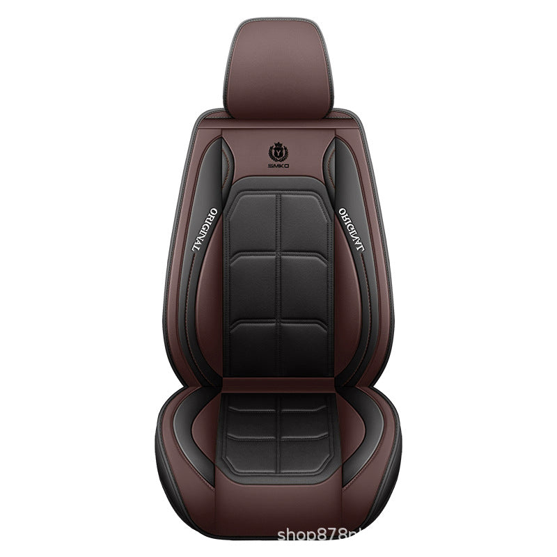 🏎️ AeroLuxe 5-Seater Universal Leather Car Seat Cover Set
