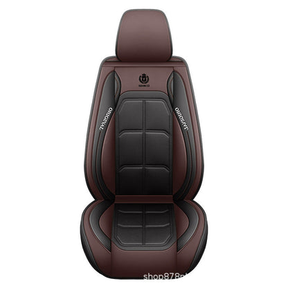 🏎️ AeroLuxe 5-Seater Universal Leather Car Seat Cover Set