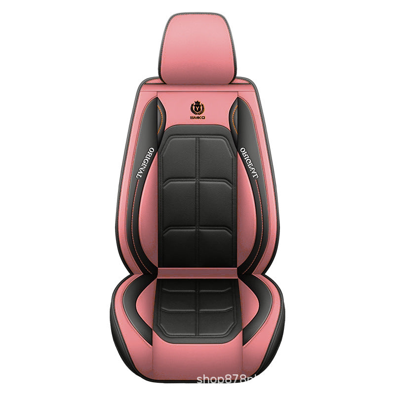 🏎️ AeroLuxe 5-Seater Universal Leather Car Seat Cover Set