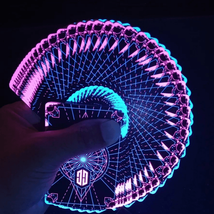 ✨ Glow UV Playing Cards – Limited Edition Collector Deck