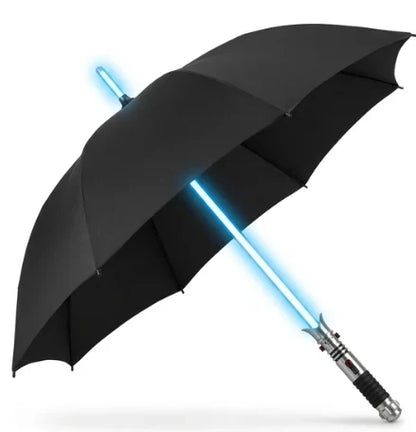 ⚡🌂 Glowing Umbrella – LED Light-Up Sword-Style Umbrella , Futuristic Rain Gear & Unique Gift for Sci-Fi Fans 🎁