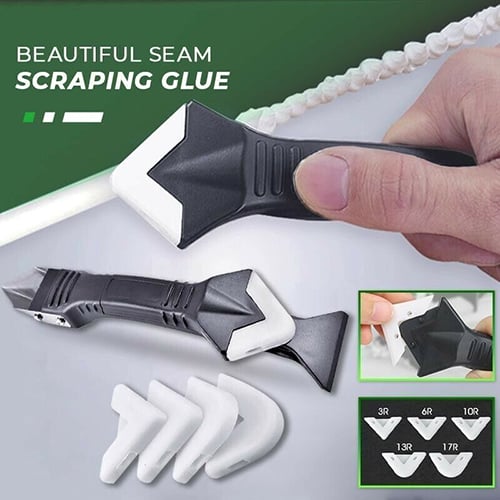 🛠️Silicone Caulking Finishing & Removal Tool Set for Clean Edges