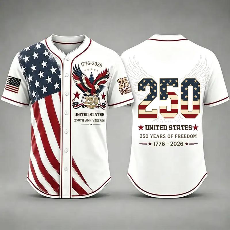 USA 250th Anniversary BaseballJersey
