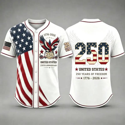 USA 250th Anniversary BaseballJersey