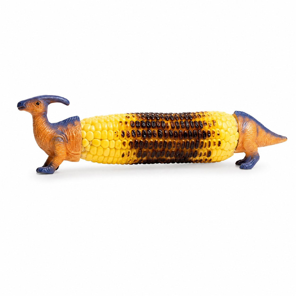 🦖🌽Dinosaur Corn Holders for Corn On The Cob - Funny Corn Cob Holder for Kids and Adults with Stainless Steel Prongs
